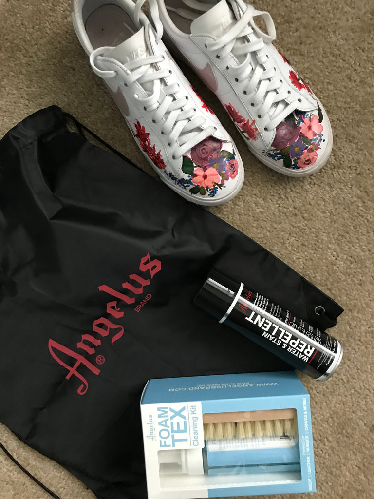 Painting My Shoes with Angelus Paints!