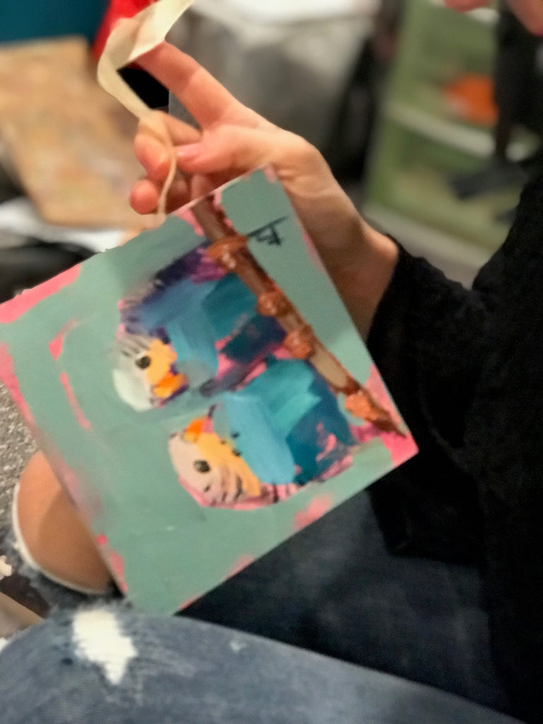 Bright Colored Packages Tied Up With Strings