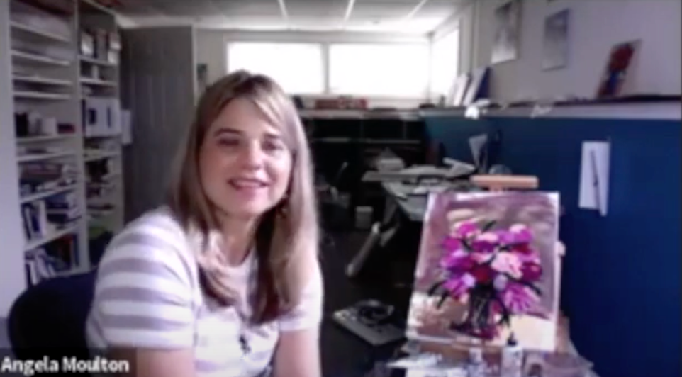 Painting Peonies with Earth Angels Studios