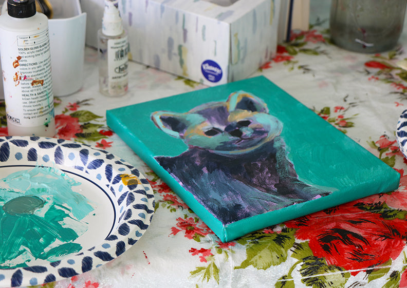 More Acrylic Paintings in the Works