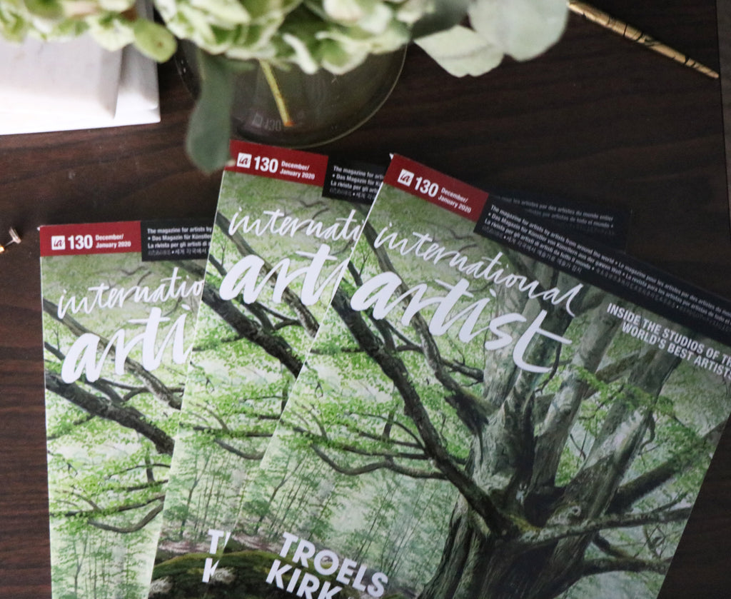 Featured in International Artist Magazine