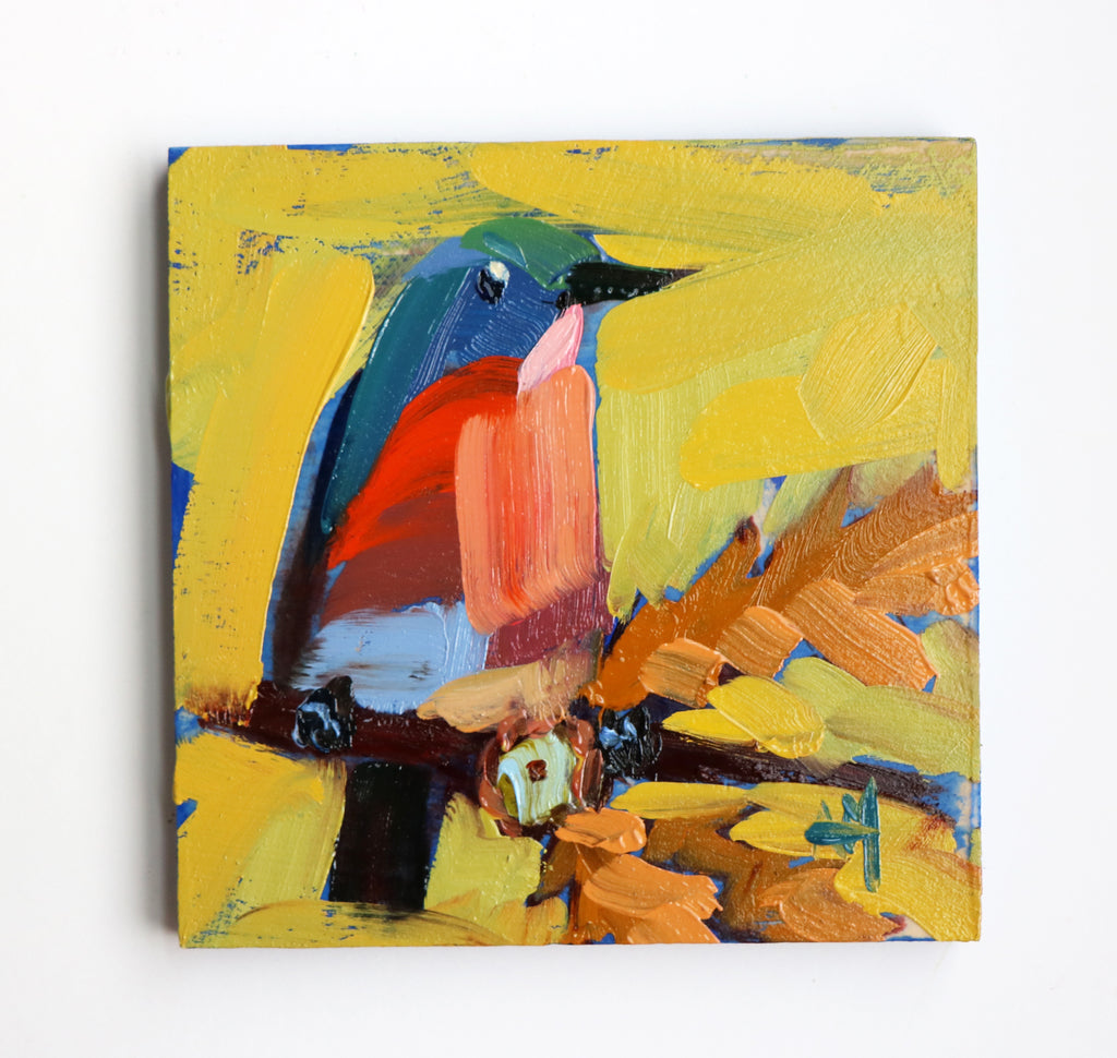 Speedpainting a Bluebird