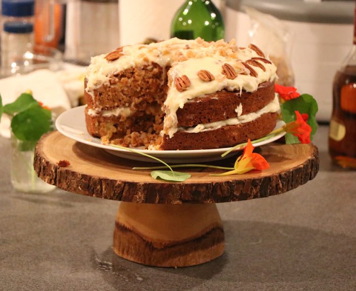I Make a Sourdough Carrot Cake