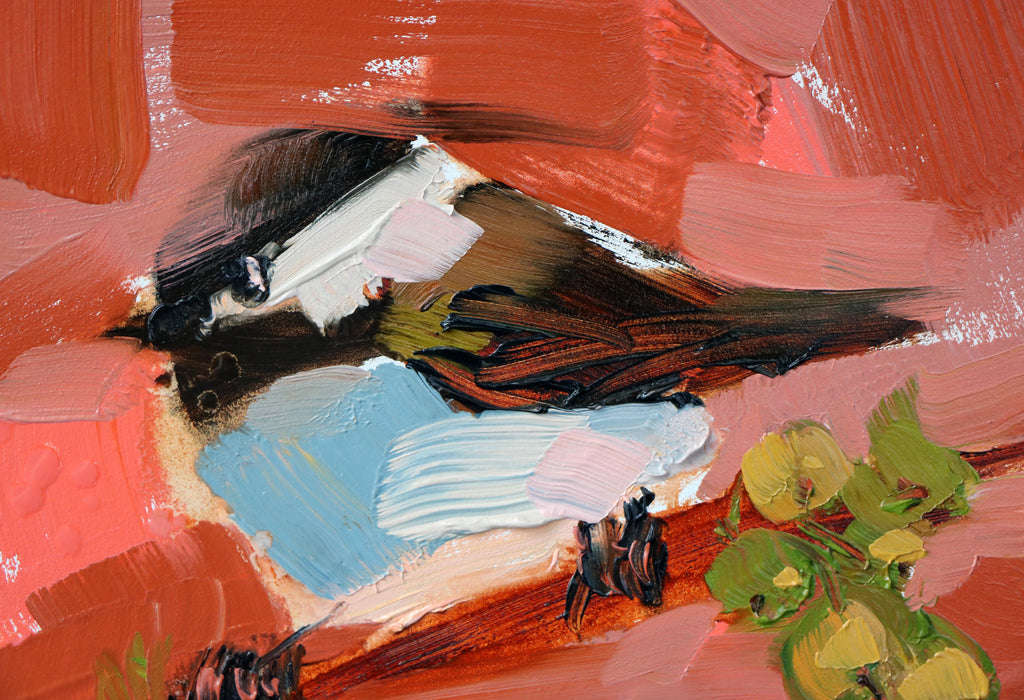 How I Painted a Chickadee