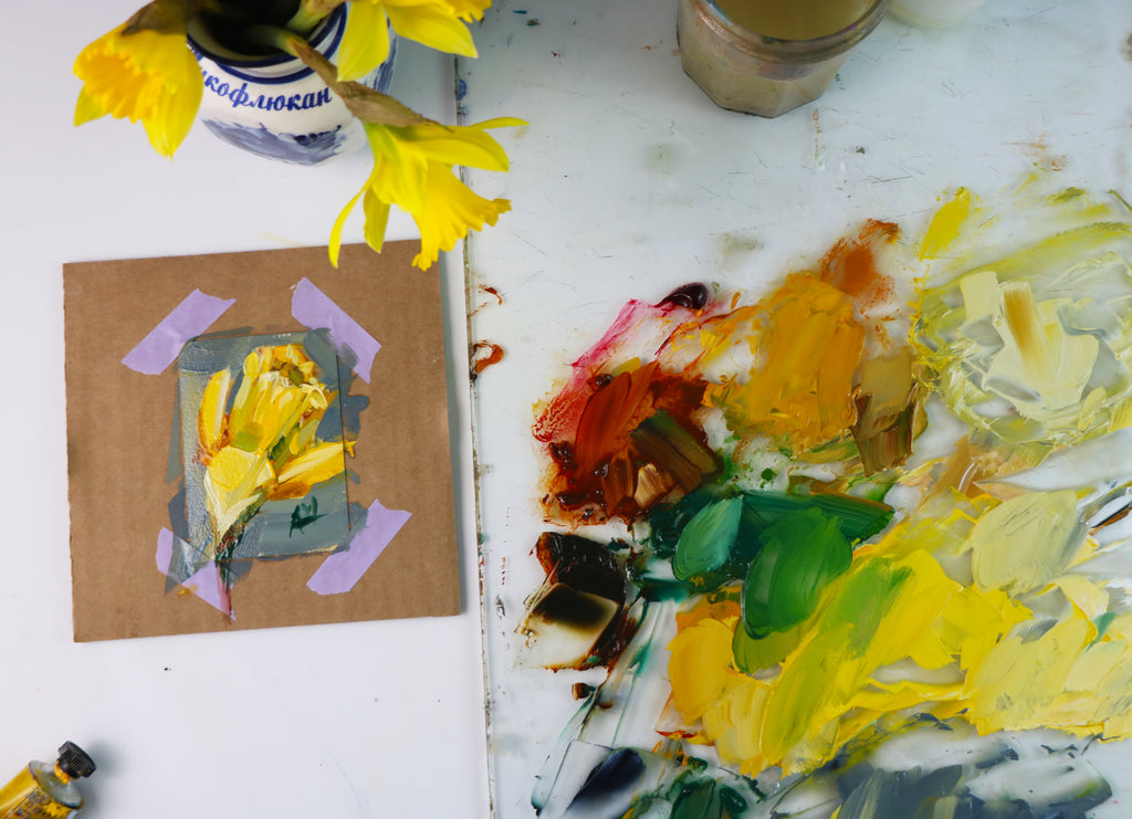 Painting a Daffodil