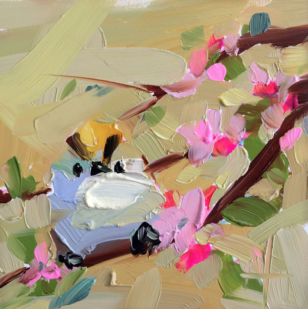 Painting Demo New Kinglet Bird 27