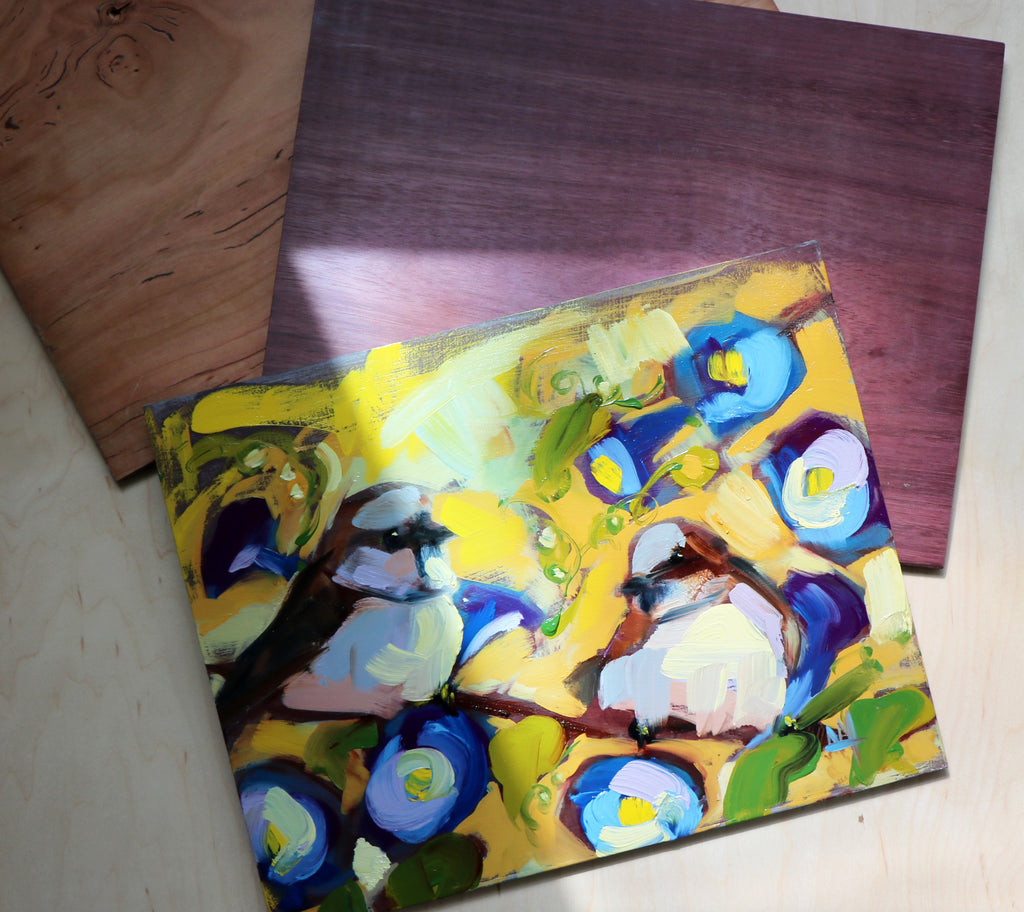 Coming Soon Original Paintings on Hardwood!