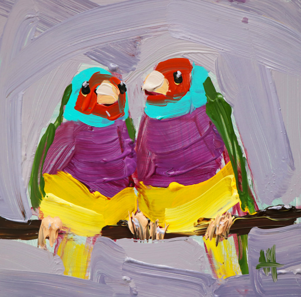 Tropical Bird Paintings