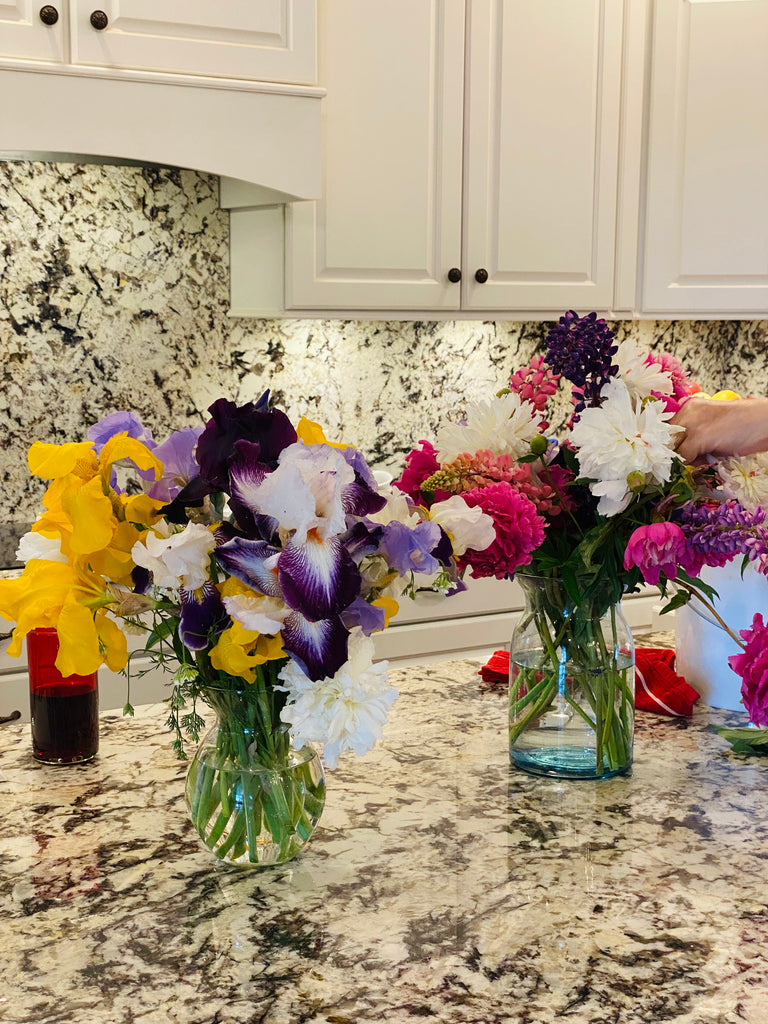 Making Bouquets With My Mom