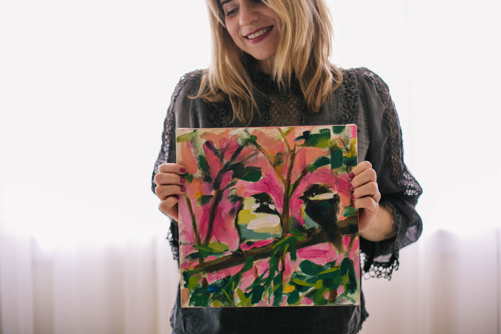 1,000 Chickadee Paintings Finished