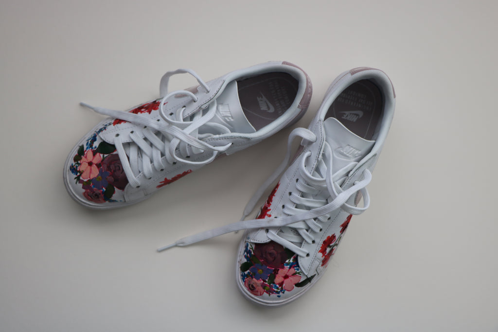 Painting My New Nike Shoes