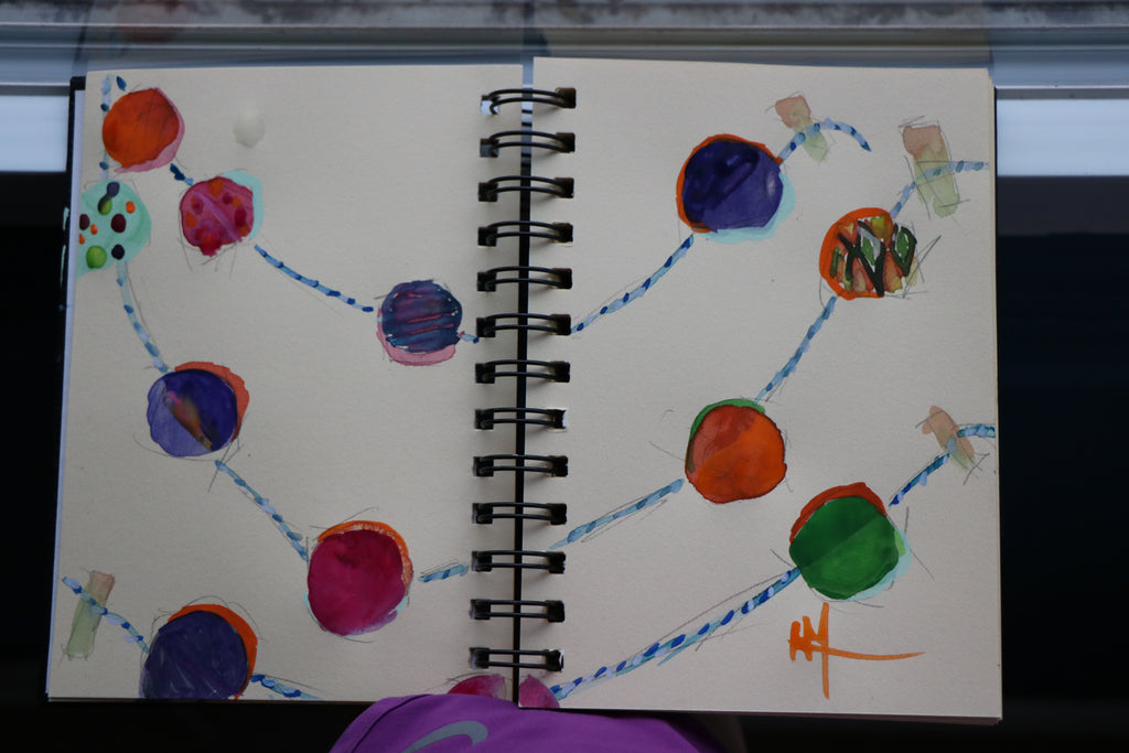 Painting in My Sketchbook