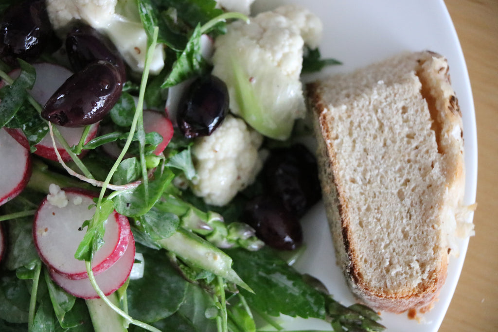 Making a Cauliflower Salad