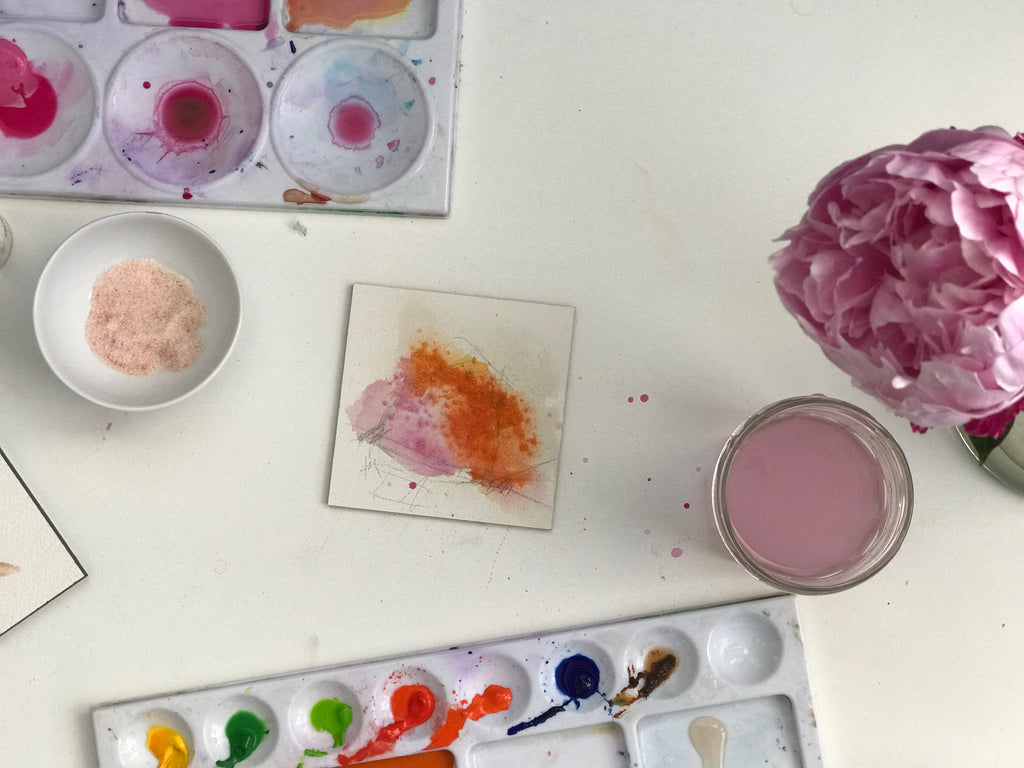 How to Add Texture Effects with Watercolor Paint