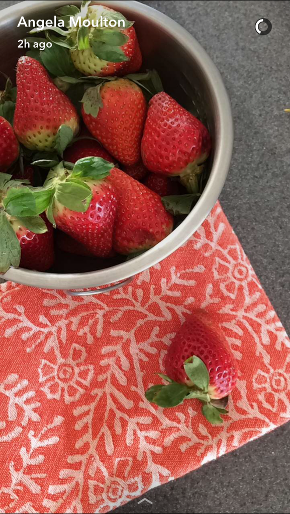 Pancakes and Strawberries
