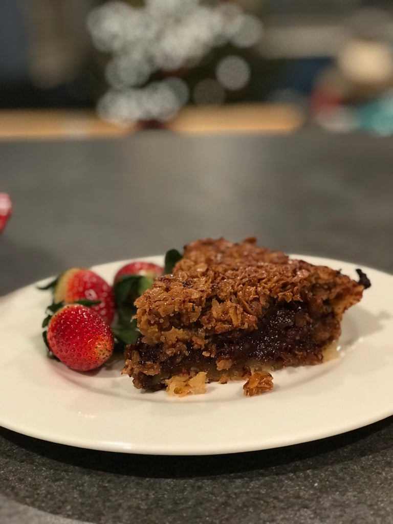 Black Bottom Oatmeal Pie