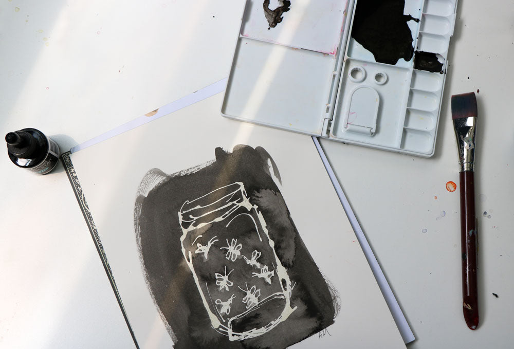 Painting in Reverse