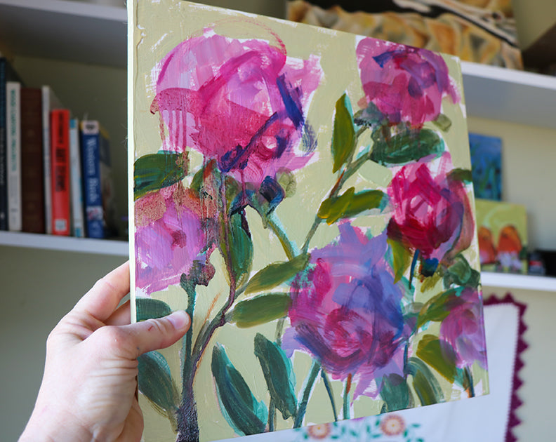 Working on Florals