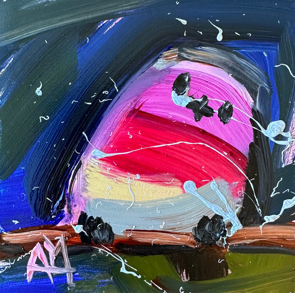 Robin Dream Original Painting by Angela Moulton