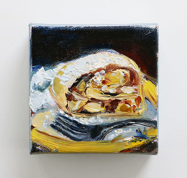 Apple Strudel Original Painting by Angela Moulton