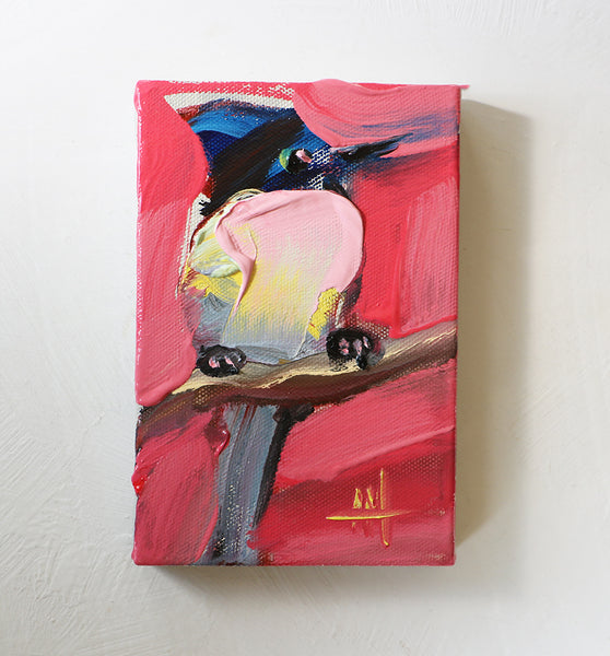 Asian Flycatcher Original Painting by Angela Moulton