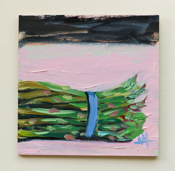 Bunch of Asparagus Original Oil Painting Angela Moulton