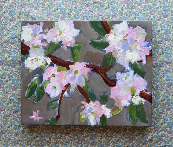 Cherry Blossoms Original Painting by Angela Moulton