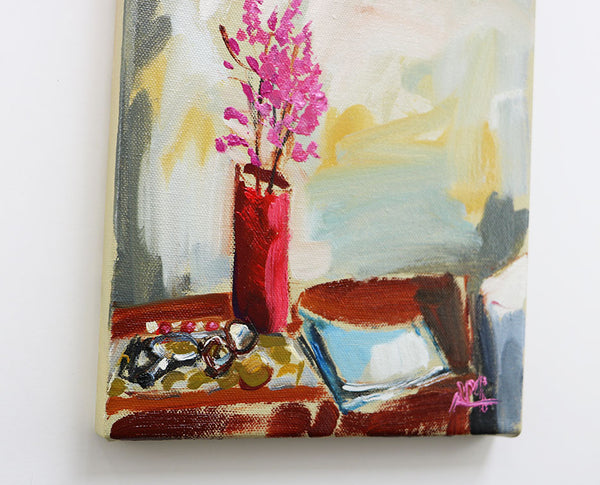 In Denise's Home Original Painting by Angela Moulton