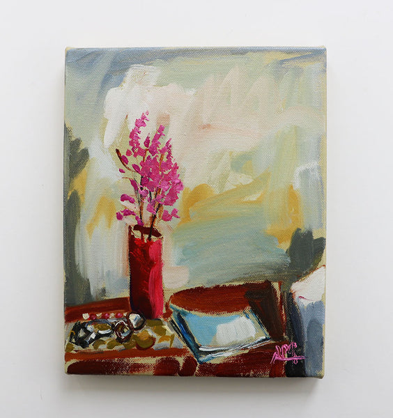 In Denise's Home Original Painting by Angela Moulton