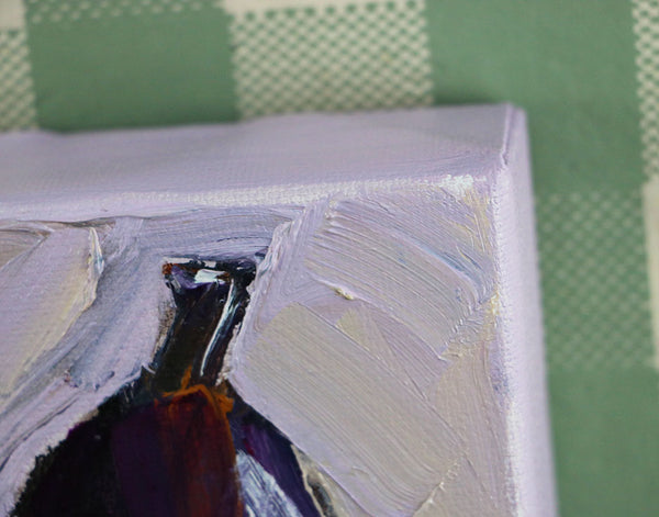 Fig Still Life Mini Original Painting by Angela Moulton