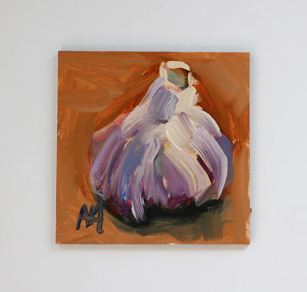 Garlic Original Painting by Angela Moulton