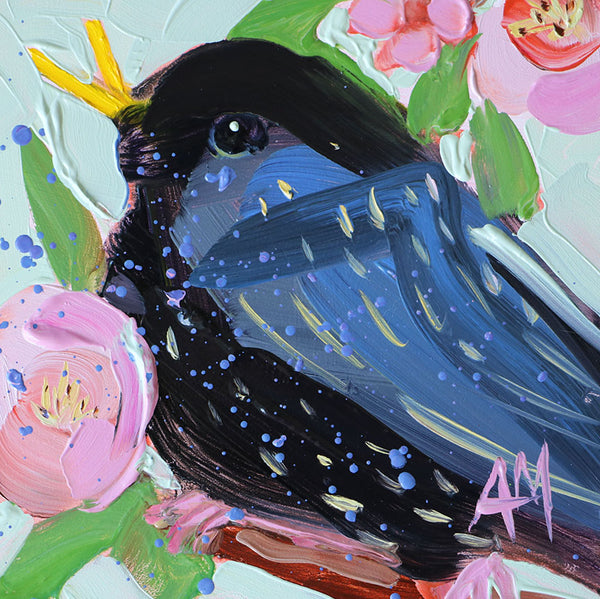 Happy Starlling Original Painting by Angela Moulton