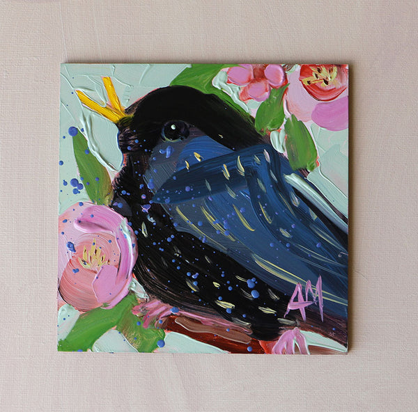 Happy Starlling Original Painting by Angela Moulton