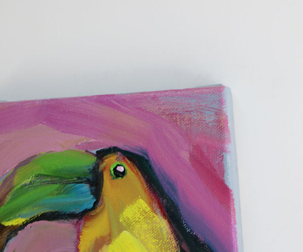 Keel-Billed Toucan Original Painting by Angela Moulton