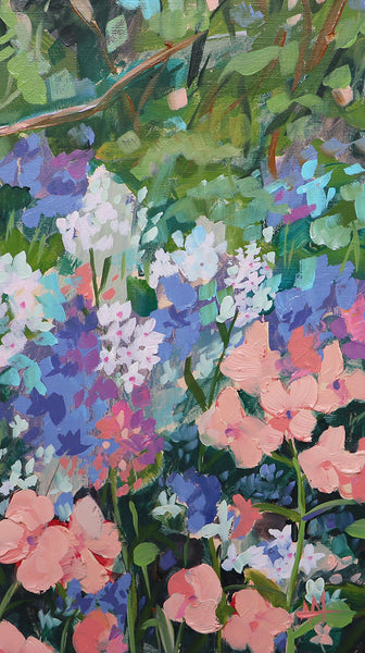 Summer Phlox Original Painting by Angela Moulton