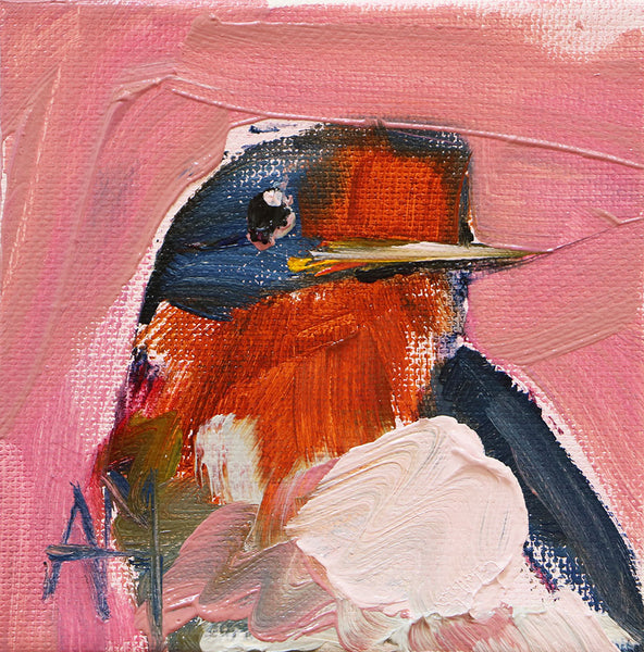 Swallow Original Painting by Angela Moulton